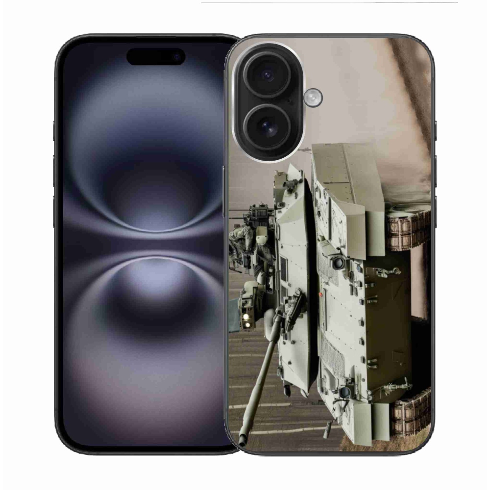 Gelový kryt mmCase na iPhone 16 - tank 2