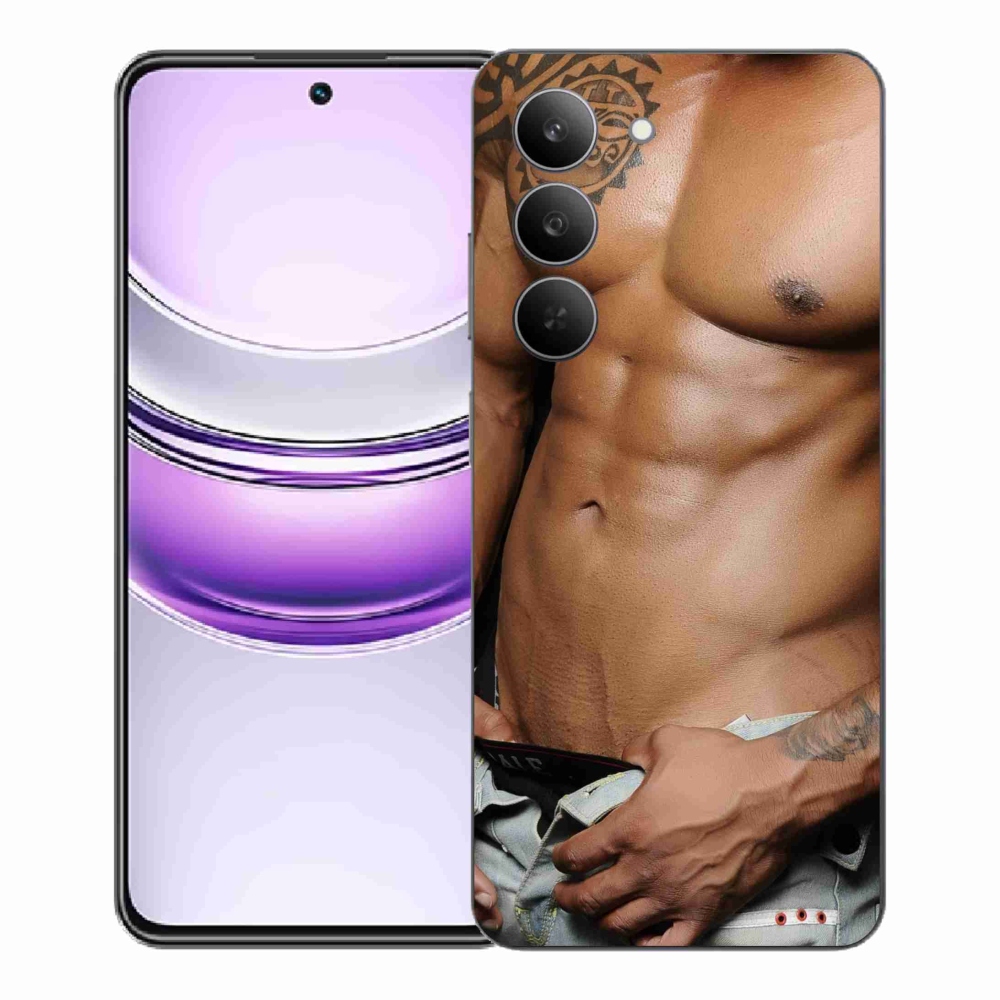 Gelový kryt mmCase na Realme 14x 5G - sexy muž