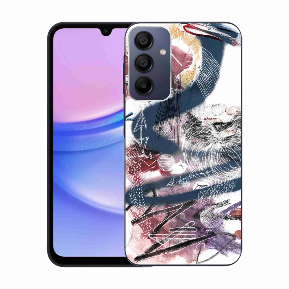 Gelový kryt mmCase na Samsung Galaxy A15 4G/5G - abstraktní motiv 28