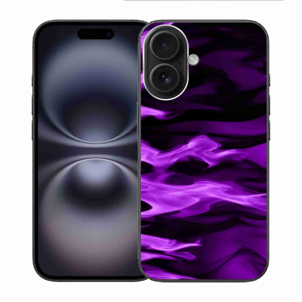 Gelový kryt mmCase na iPhone 16 - abstraktní vzor 9