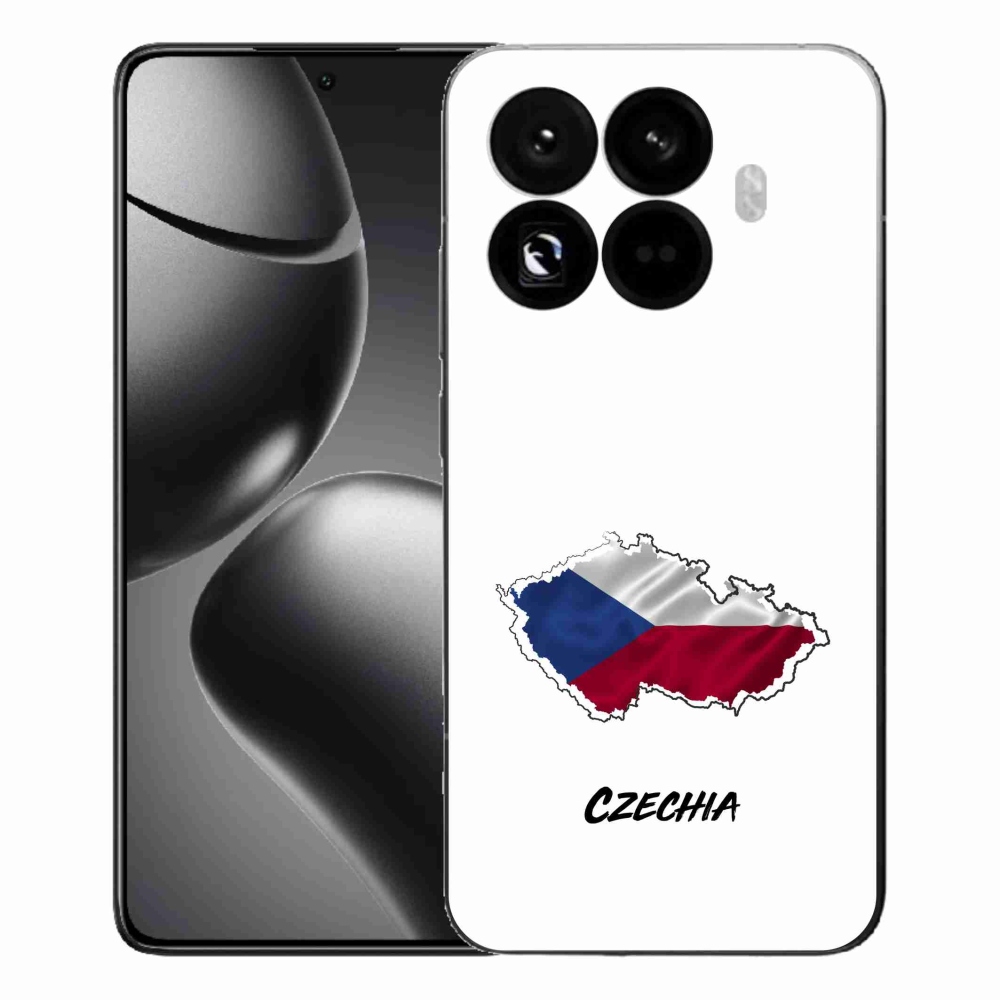 Gelový kryt mmCase na Xiaomi 15T Pro - Czechia bílé pozadí