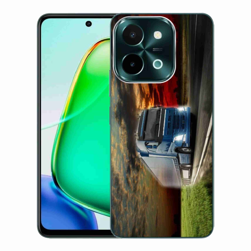 Gelový kryt mmCase na Vivo Y28 - kamion 4