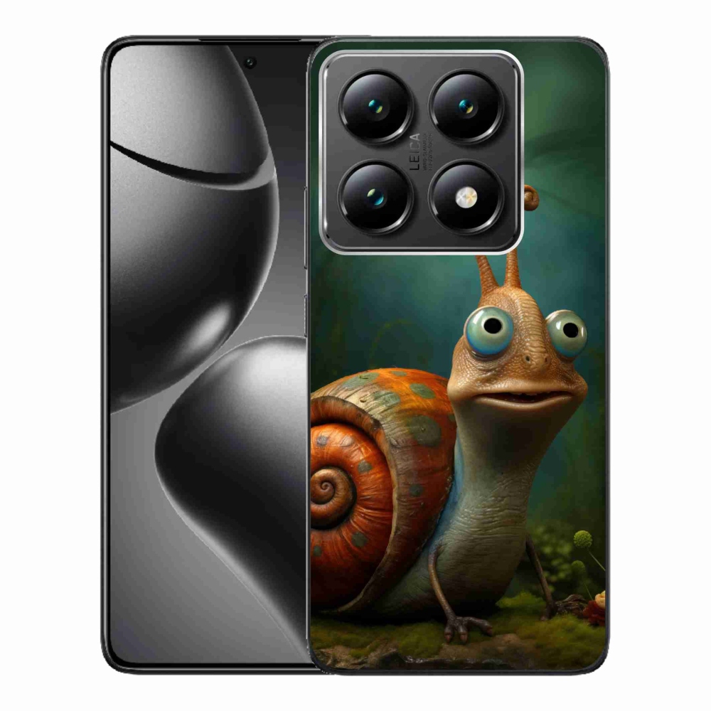 Gelový kryt mmCase na Xiaomi 14T Pro - šnek