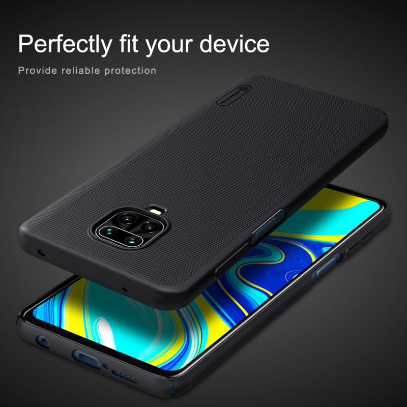 Nillkin Super Frosted Zadní Kryt pro Xiaomi Redmi Note 9 Pro/9S/9 Pro Max Black