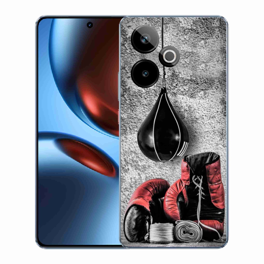 Gelový kryt mmCase na Realme GT 7 5G/GT 7T 5G - boxovací pytel a rukavice