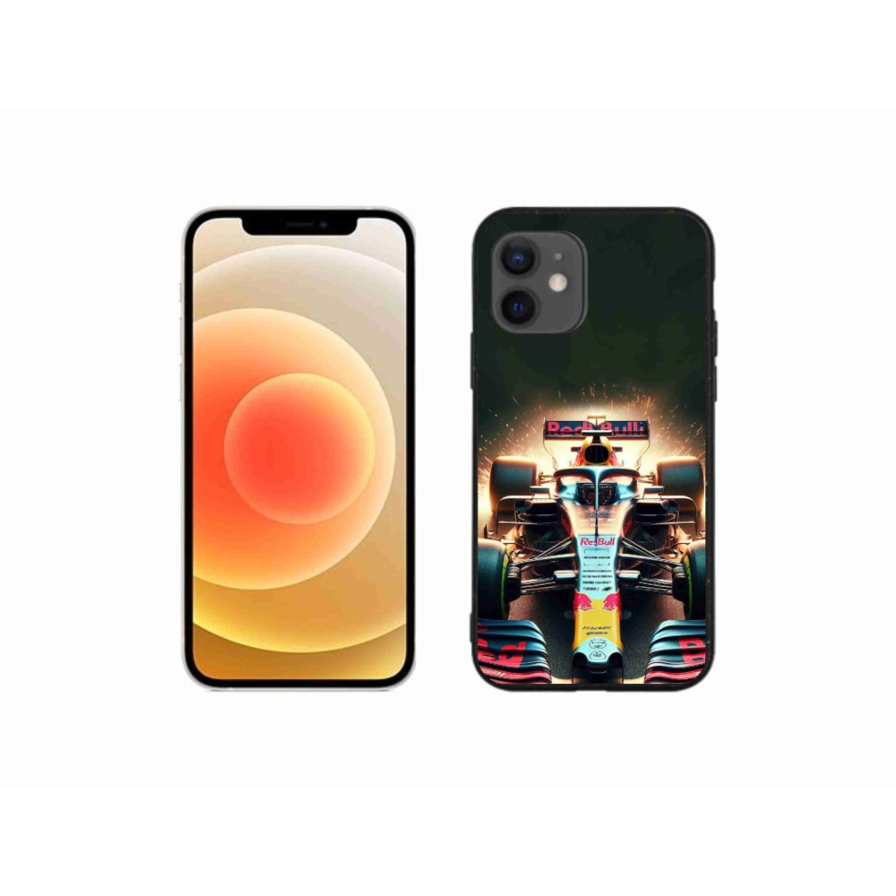 Gelový kryt mmCase na iPhone 12 mini - formule 3
