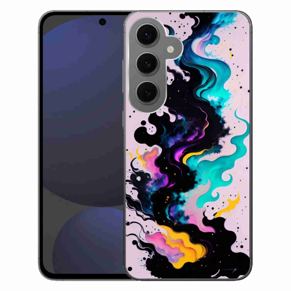 Gelový kryt mmCase na Samsung Galaxy S24 FE - abstraktní motiv 4