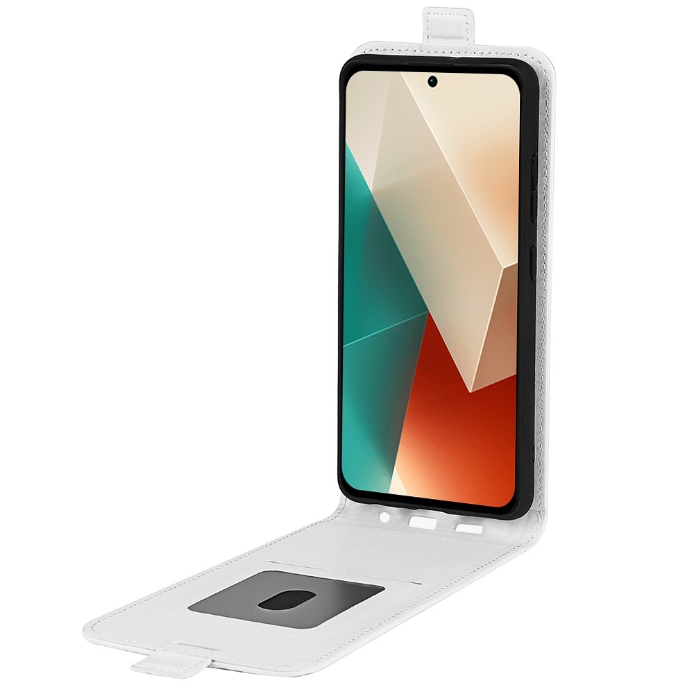 Vertical flipové pouzdro na Xiaomi Redmi Note 13 5G - bílé