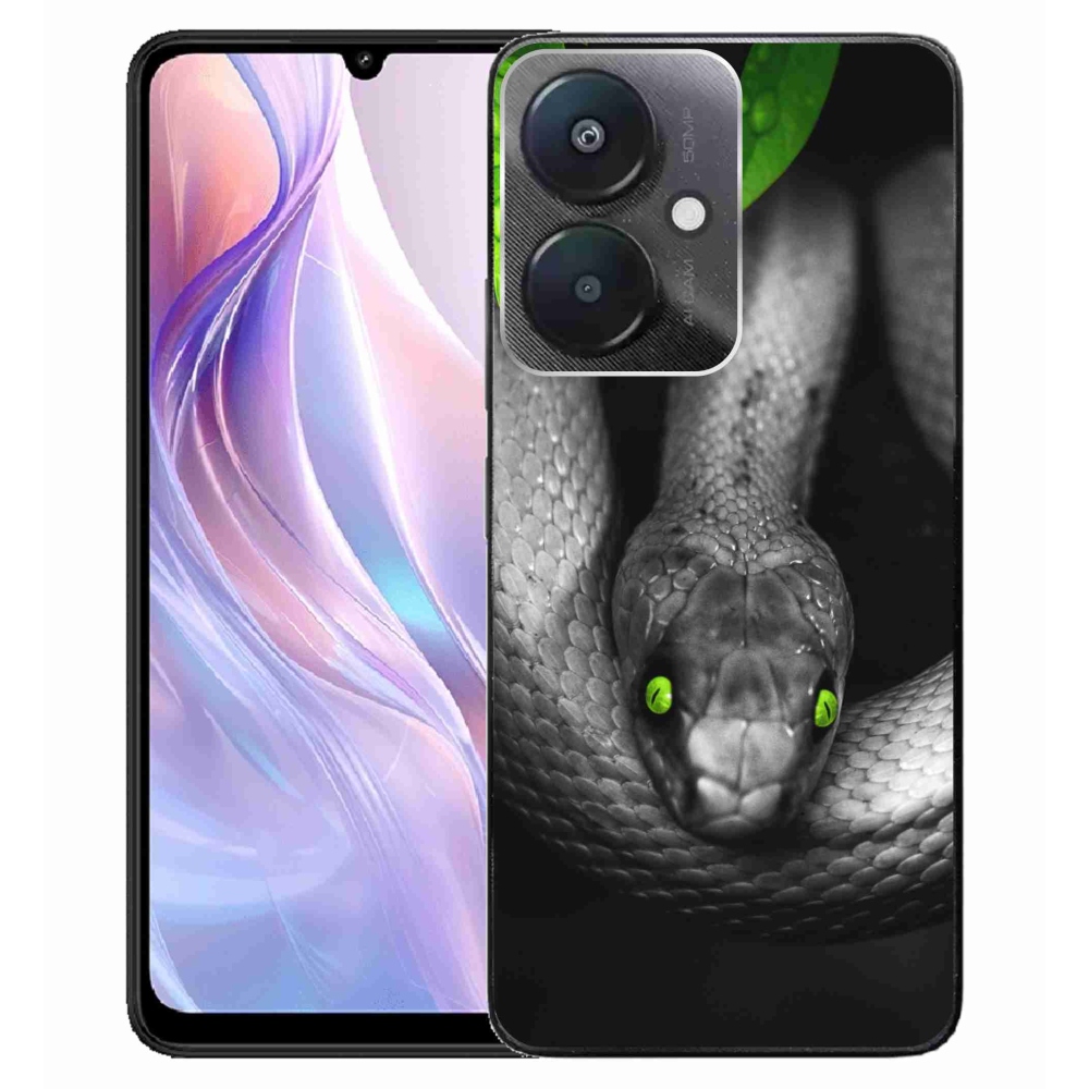 Gelový kryt mmCase na Xiaomi Redmi 13C 5G - had