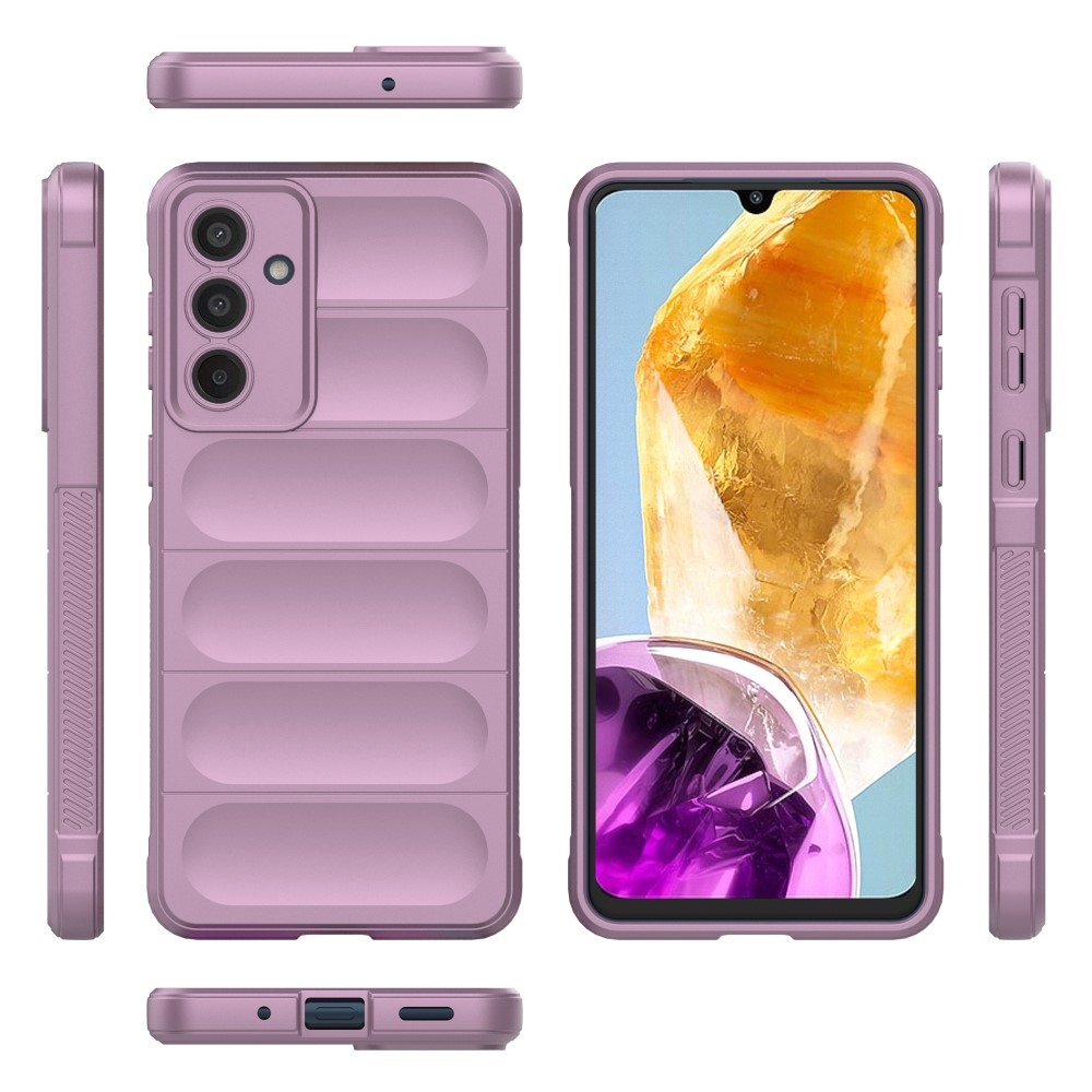 Rugg odolný gelový obal na Samsung Galaxy M55 5G - světlefialový