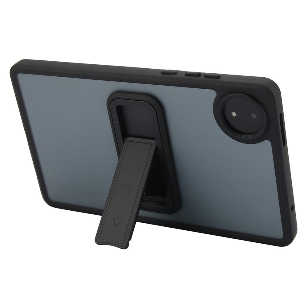 Skiny gelový obal s pevnými zády a výklopným stojánkem na Xiaomi Redmi Pad SE 8.7 - černý