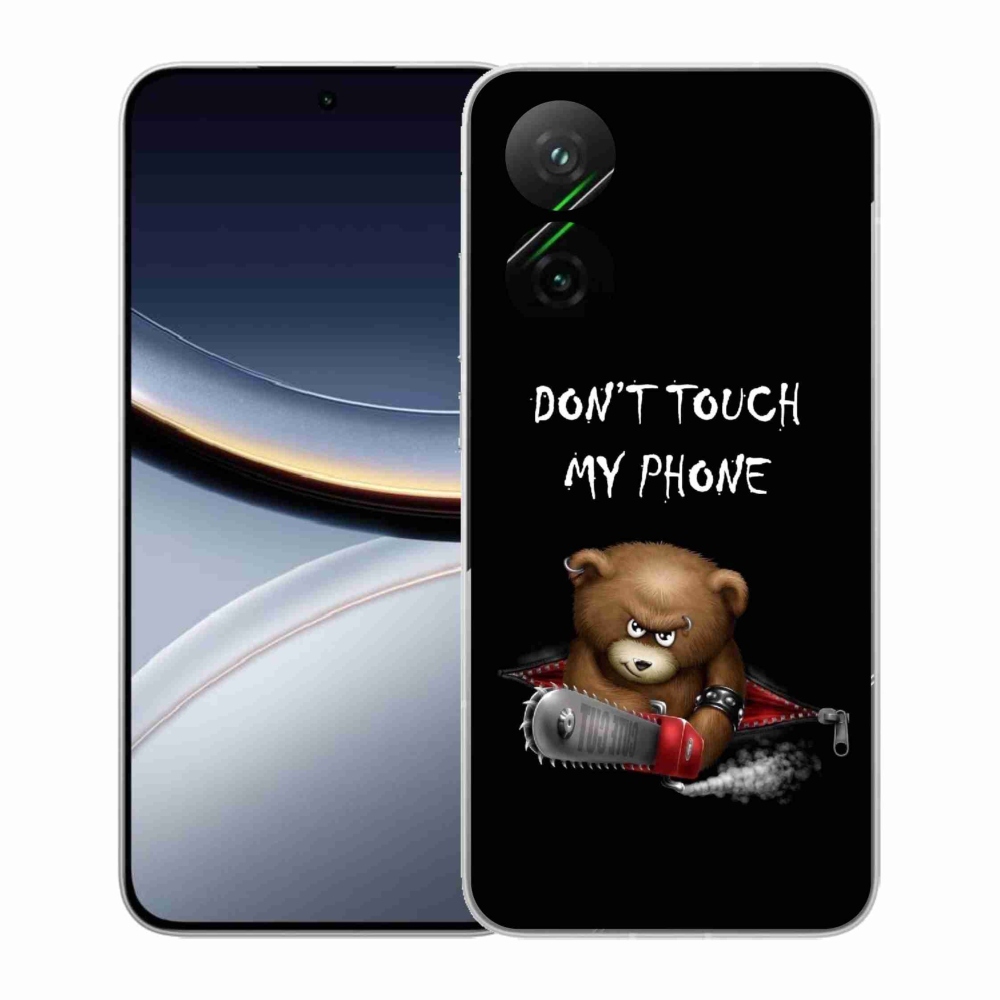 Gelový kryt mmCase na Xiaomi Poco F7 5G - nesahej na telefon