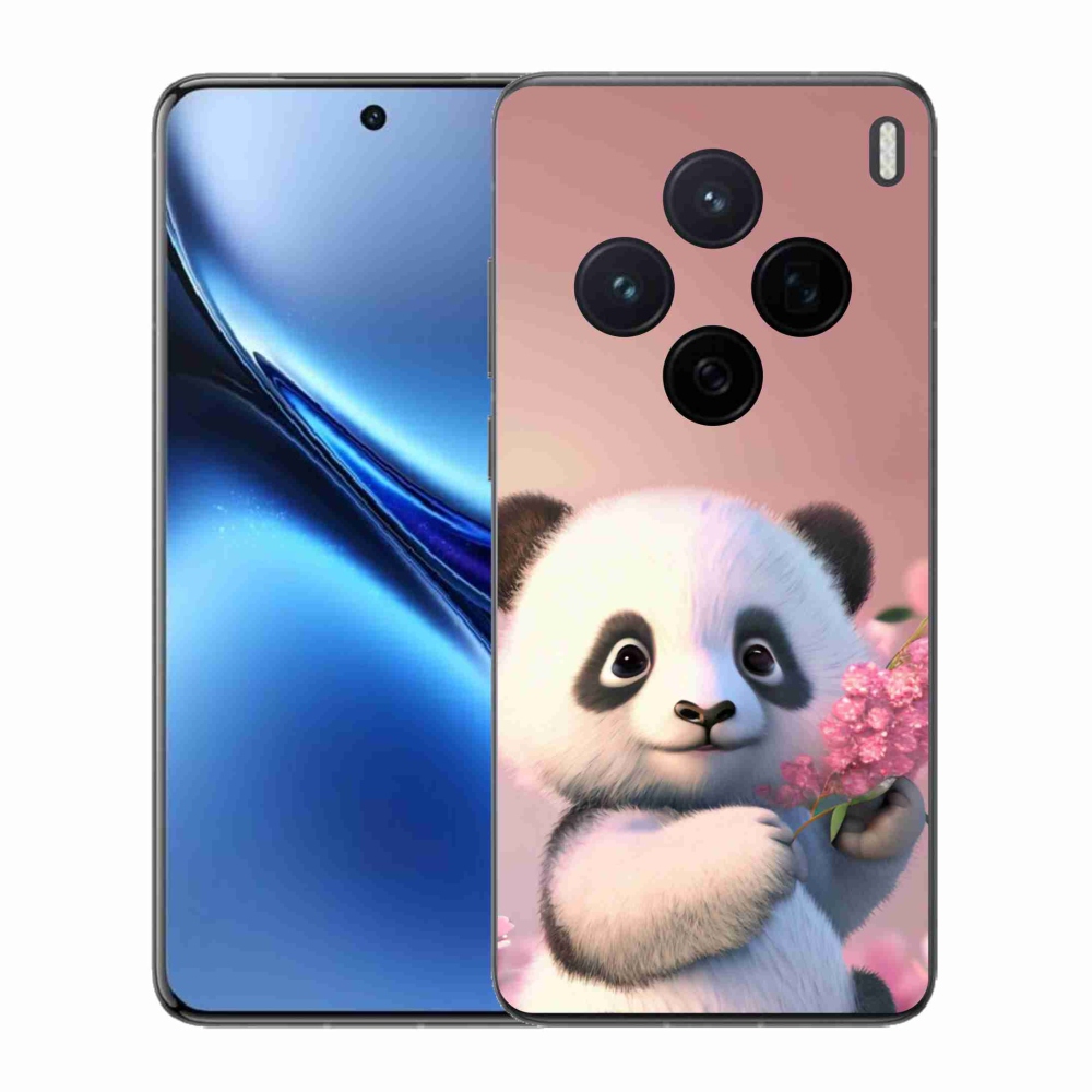 Gelový kryt mmCase na Vivo X200 5G - roztomilá panda