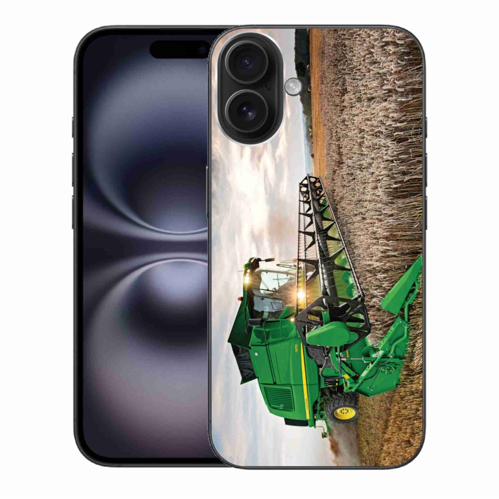 Gelový kryt mmCase na iPhone 16 Plus - kombajn