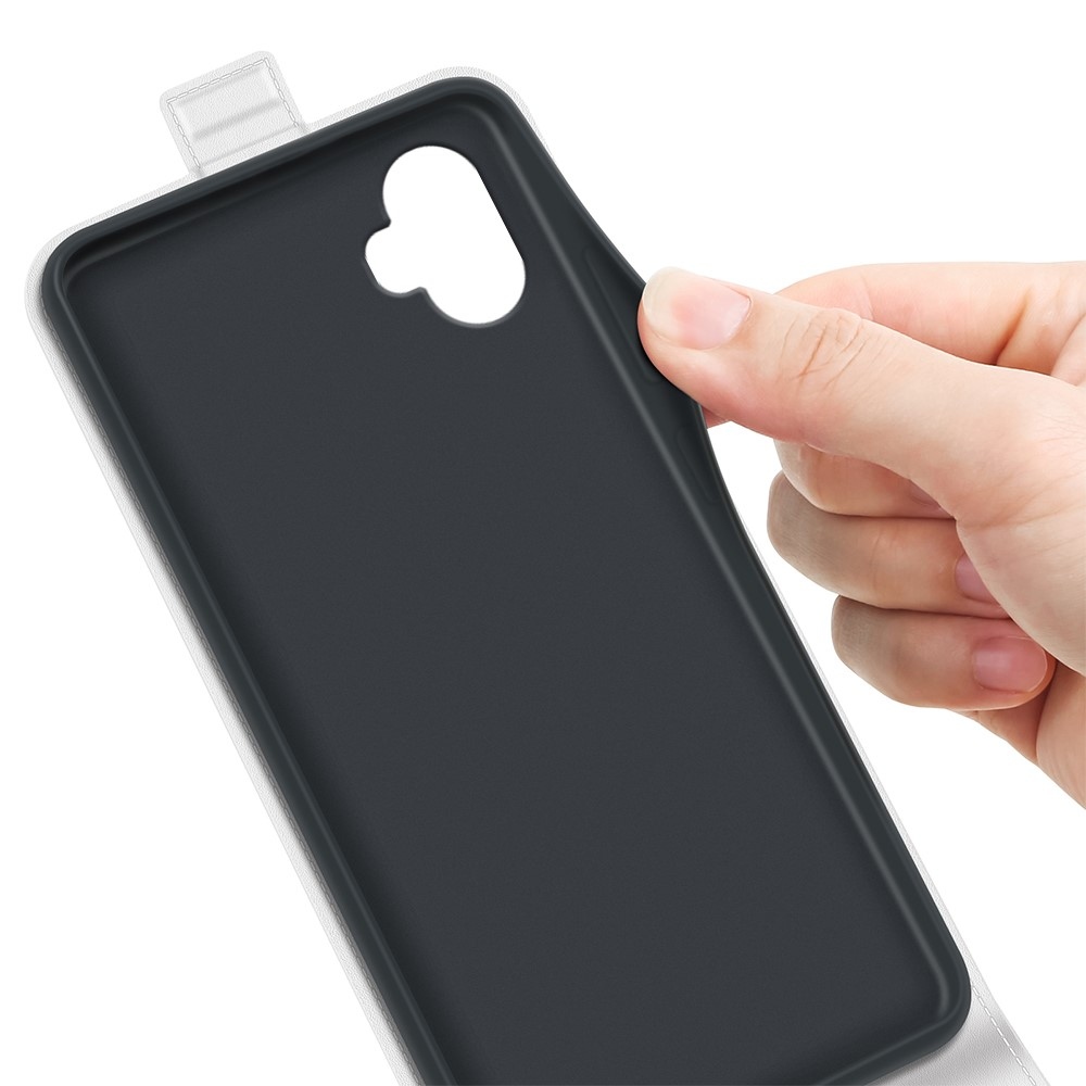 Vertical knížkové pouzdro na Samsung Galaxy Xcover 7 Pro - bílé