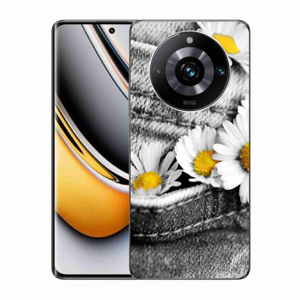 Gelový obal mmCase na Realme 11 Pro/11 Pro+ - kopretiny