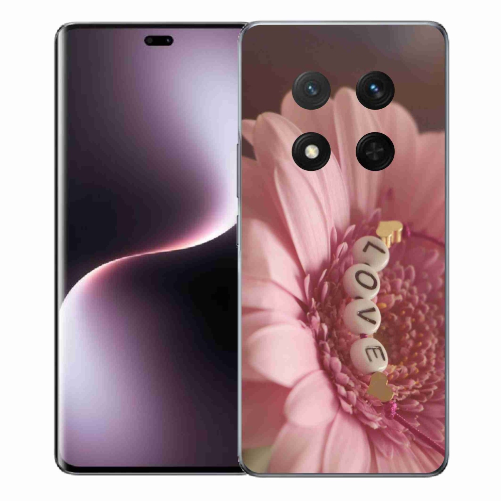 Gelový kryt mmCase na Honor Magic 7 Lite 5G - přívěsek love