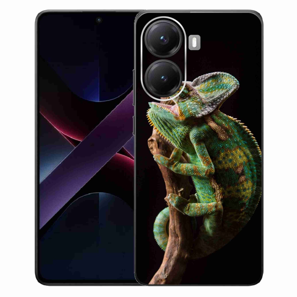 Gelový kryt mmCase na Xiaomi Poco X7 Pro 5G - chameleon