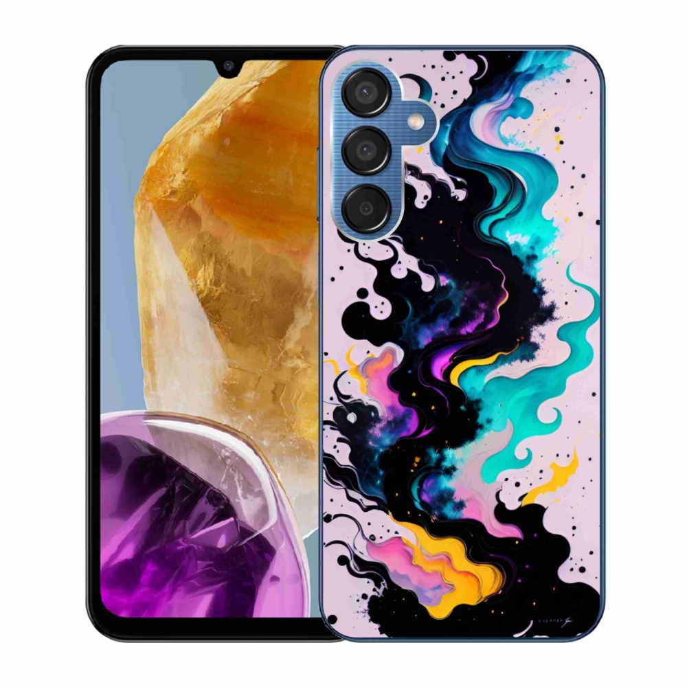 Gelový kryt mmCase na Samsung Galaxy M15 5G - abstraktní motiv 4