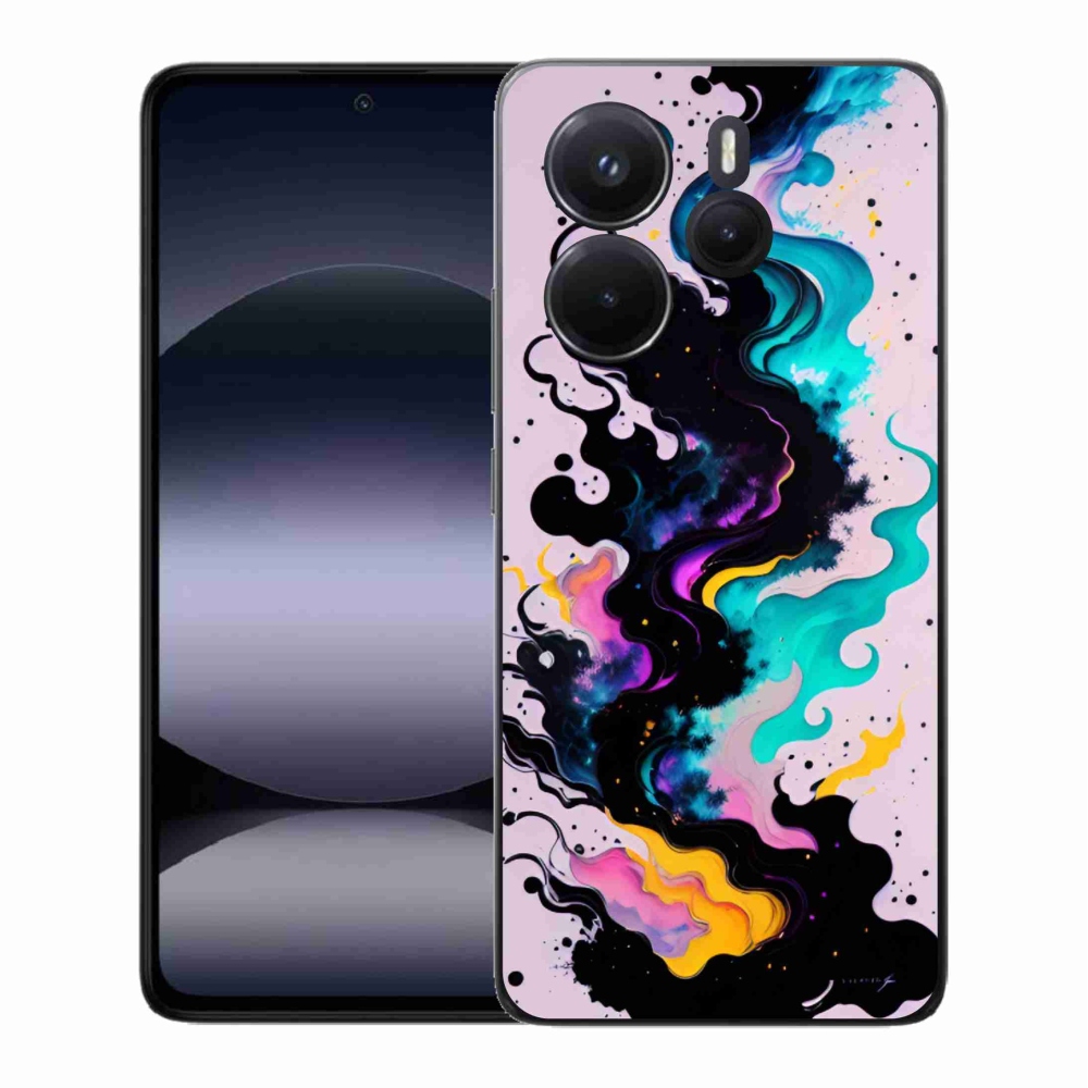 Gelový kryt mmCase na Xiaomi Redmi Note 14 - abstraktní motiv 4