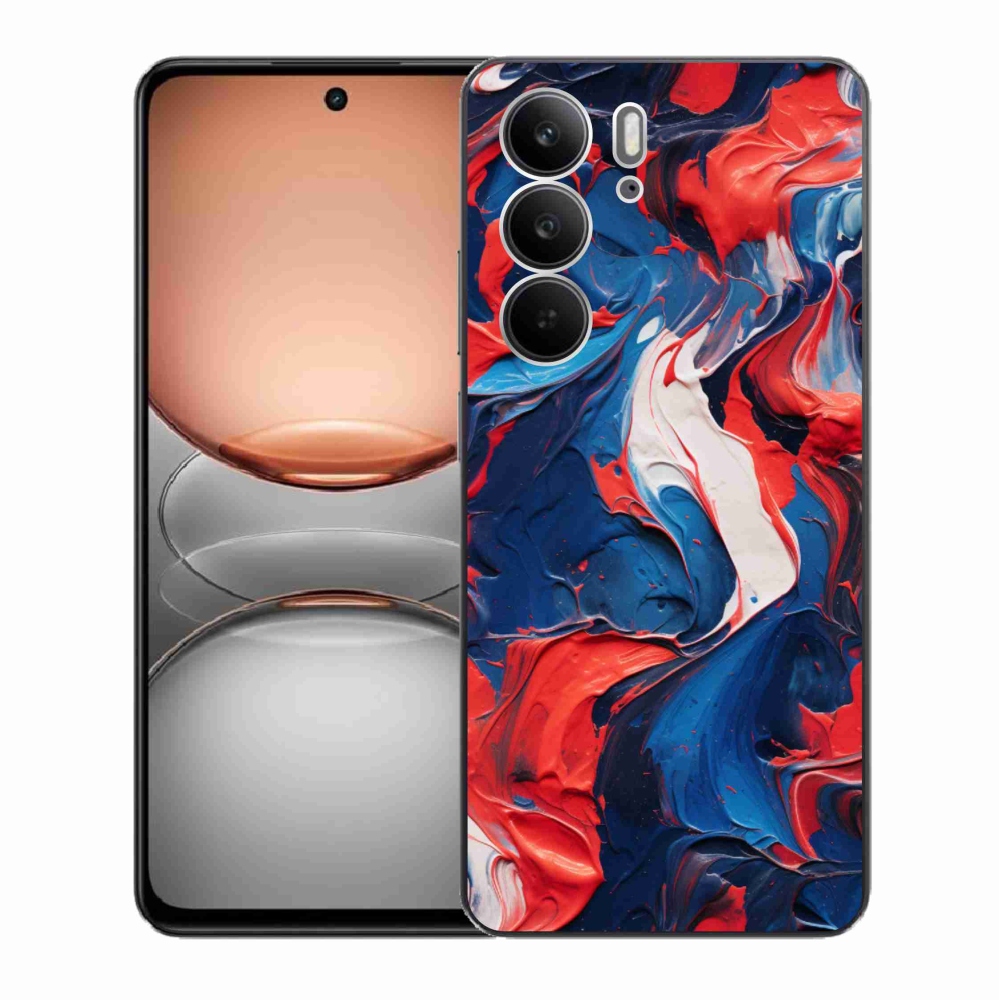 Gelový kryt mmCase na Realme C75 - abstraktní motiv 7