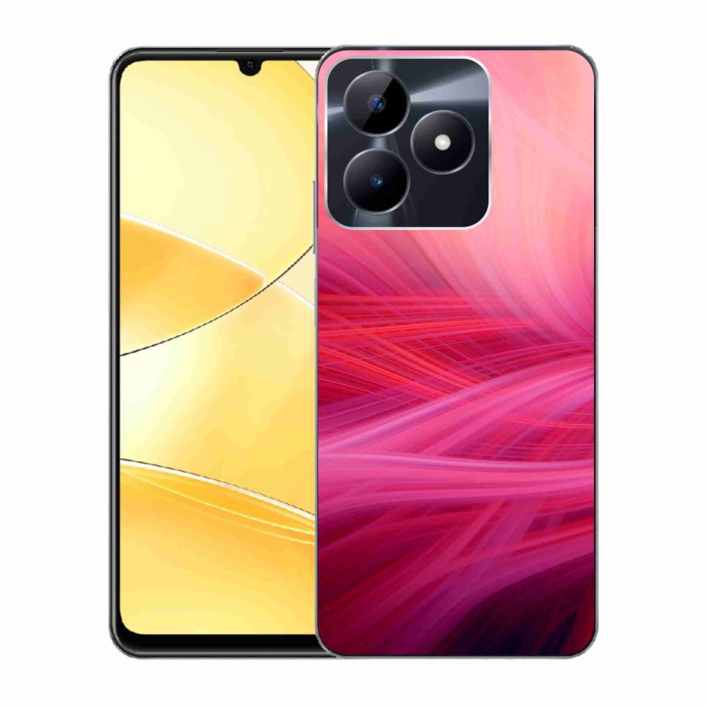 Gelový kryt mmCase na Realme C51/C53 - abstrakt 13