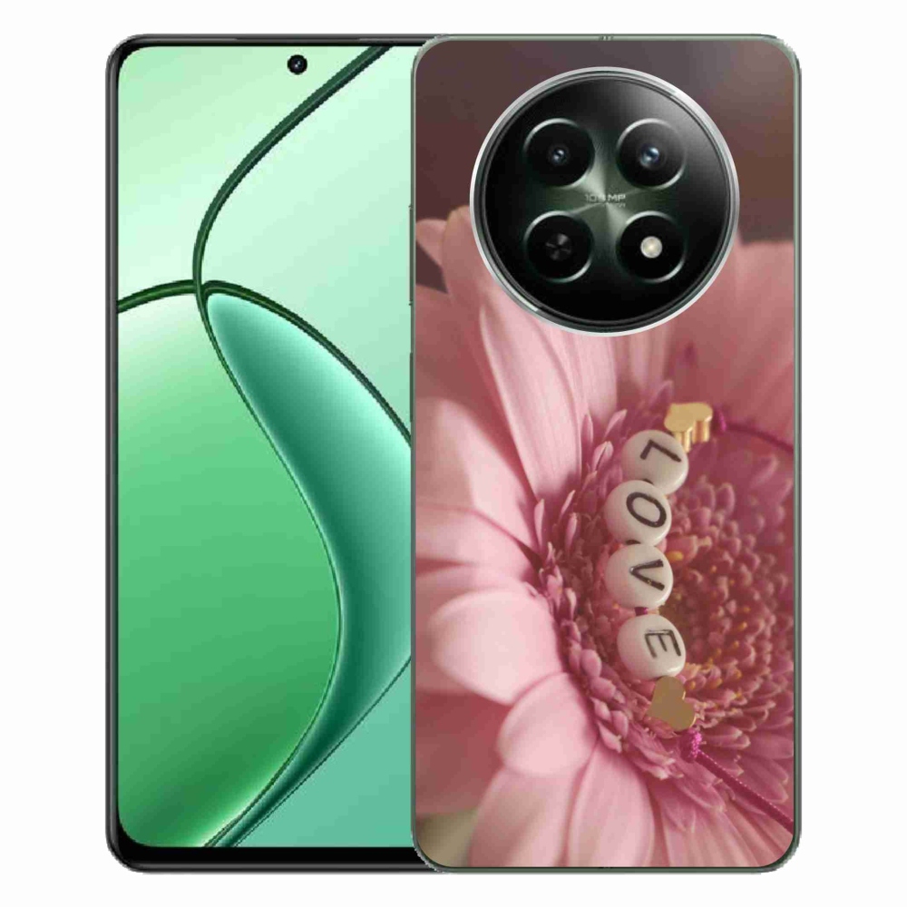Gelový kryt mmCase na Realme 12 5G/12x 5G - přívěsek love