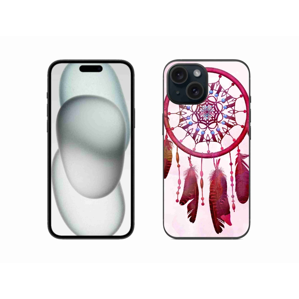 Gelový kryt mmCase na iPhone 15 - lapač snů