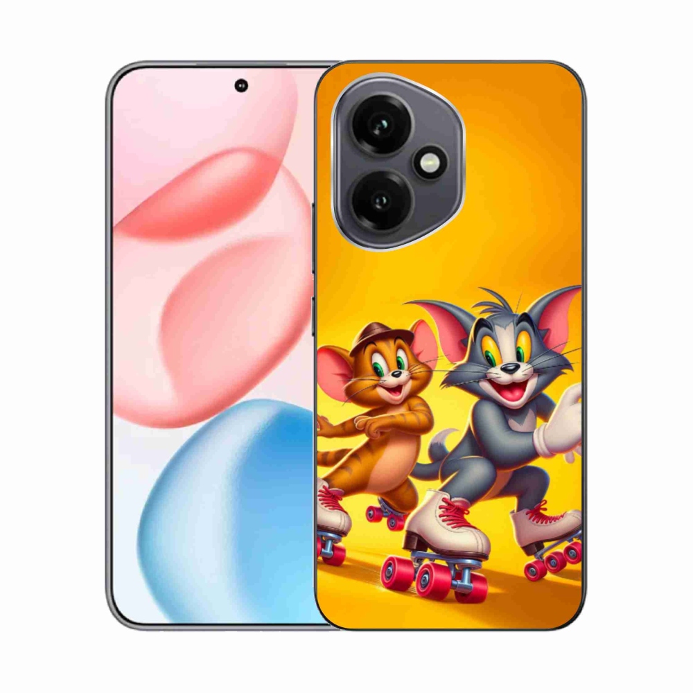Gelový kryt mmCase na Honor 400 - tom a jerry