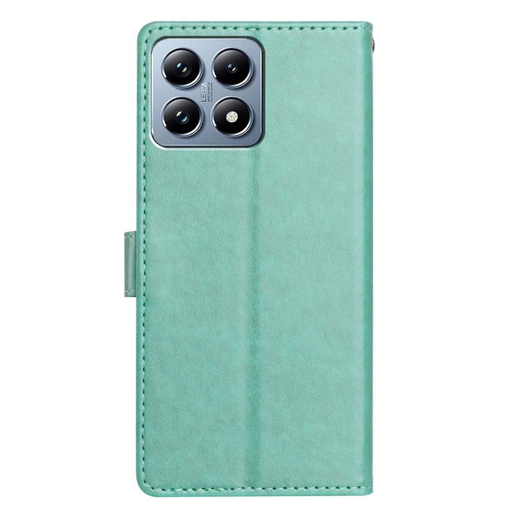Clots knížkové pouzdro na Xiaomi 15T - modrozelené