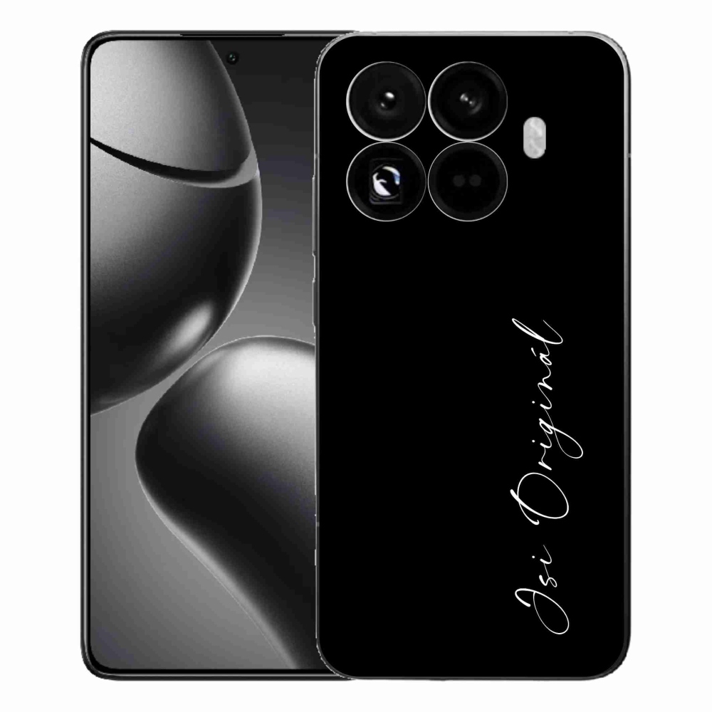 Gelový kryt mmCase na Xiaomi 15T Pro - jsi originál černé pozadí