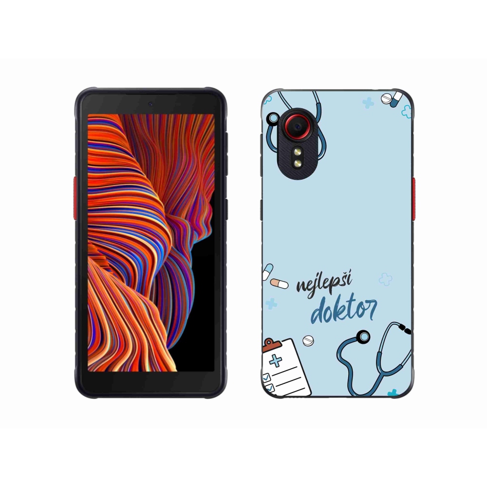 Gelový kryt mmCase na Samsung Galaxy Xcover 5 - nejlepší doktor