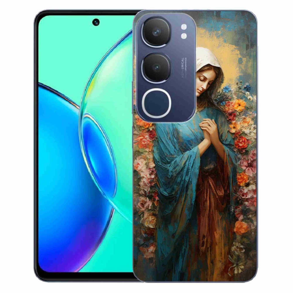 Gelový kryt mmCase na Vivo Y19s - svatá žena