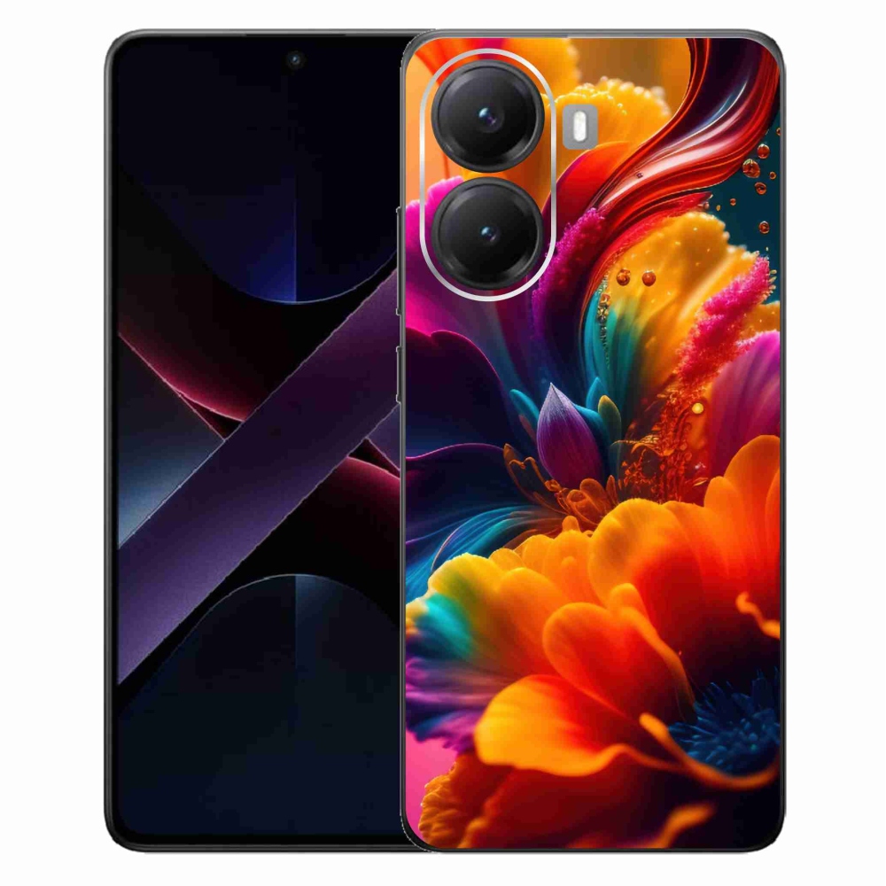 Gelový kryt mmCase na Xiaomi Poco X7 Pro 5G - abstraktní motiv 2