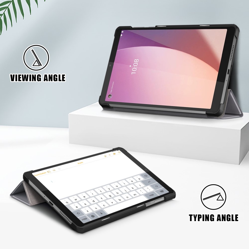 Stand zavírací pouzdro na Lenovo Tab M8 4. Gen (2024) - šedé
