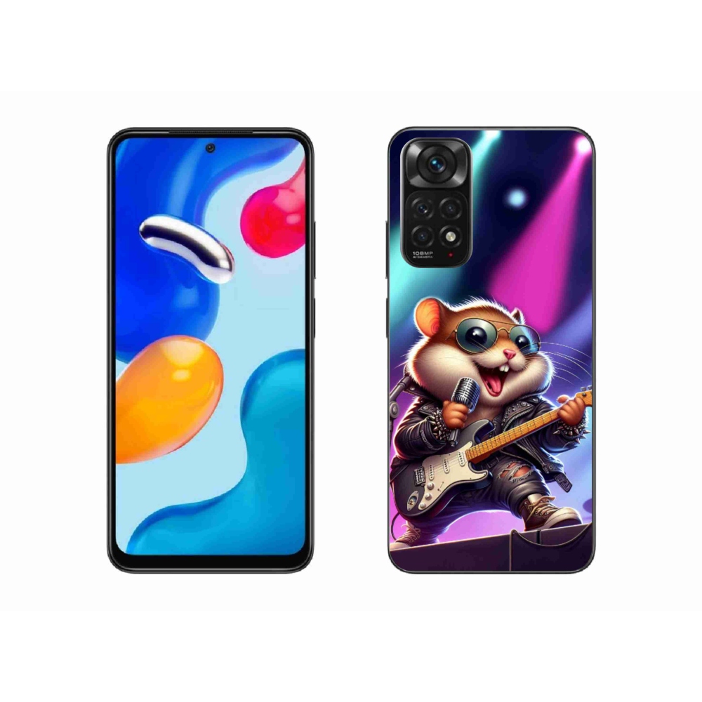 Gelový kryt mmCase na Xiaomi Redmi Note 11S 4G - křeček rocker