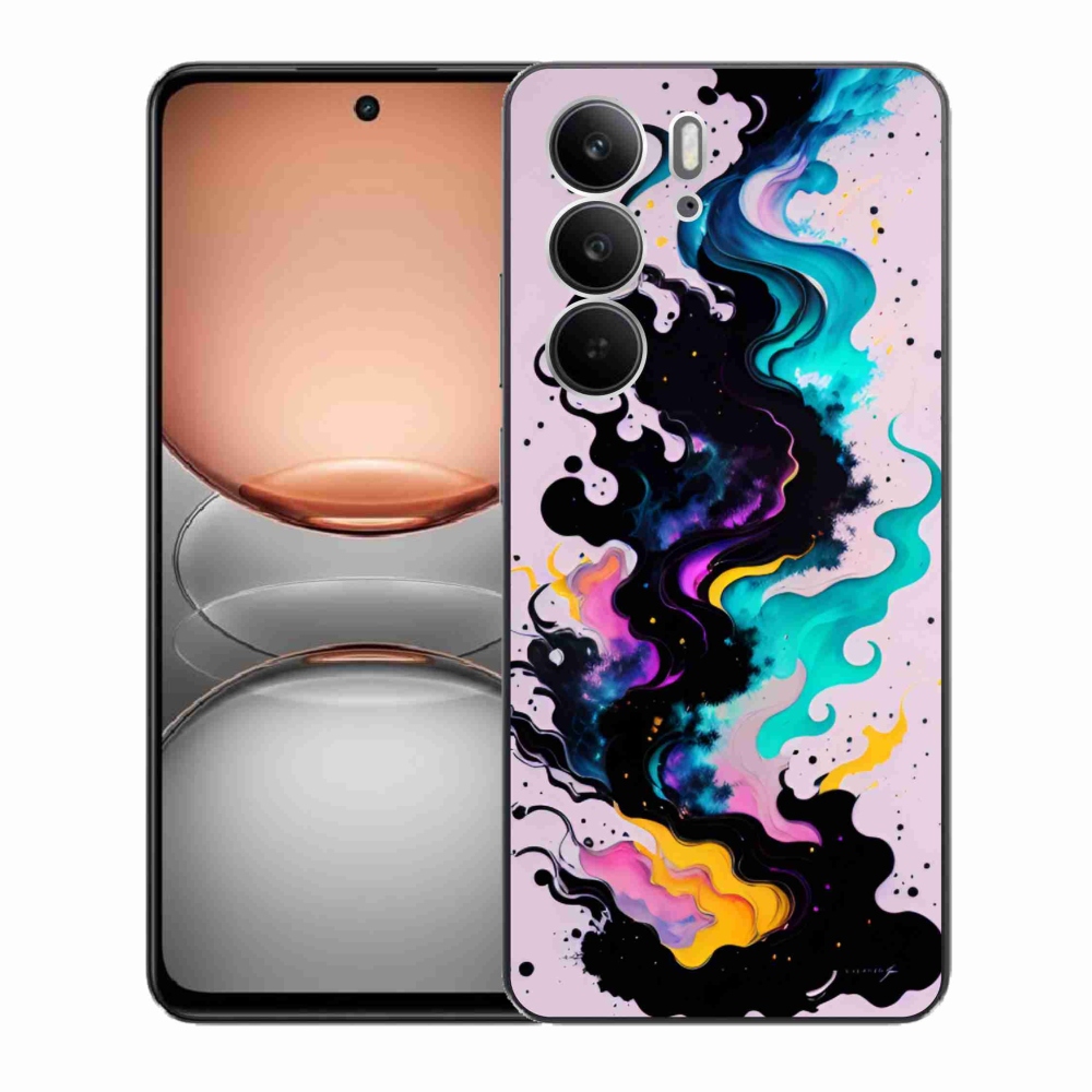 Gelový kryt mmCase na Realme C75 - abstraktní motiv 4