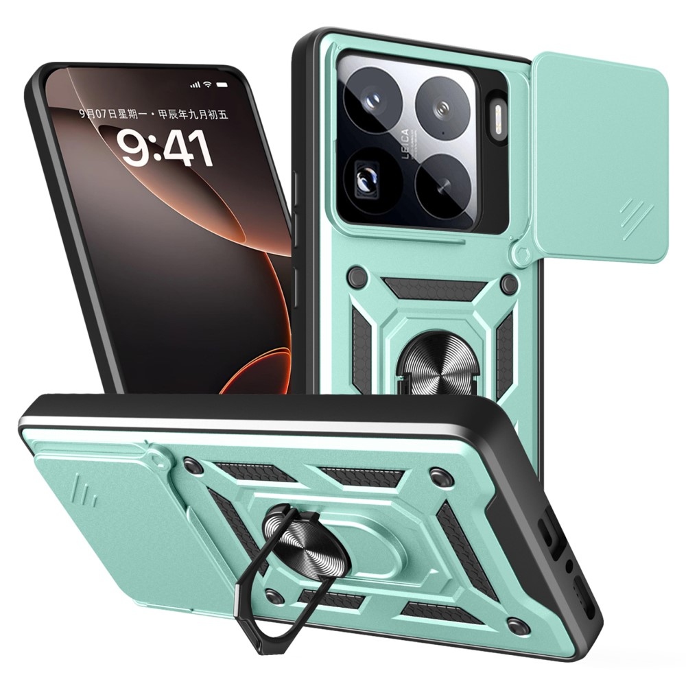 Slide odolný kryt na Xiaomi 15 Pro - zelený