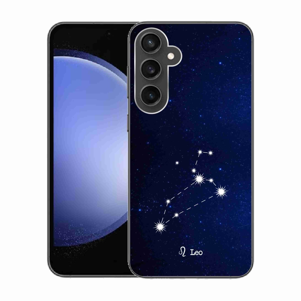 Gelový kryt mmCase na Samsung Galaxy S23 FE - souhvězdí Lva