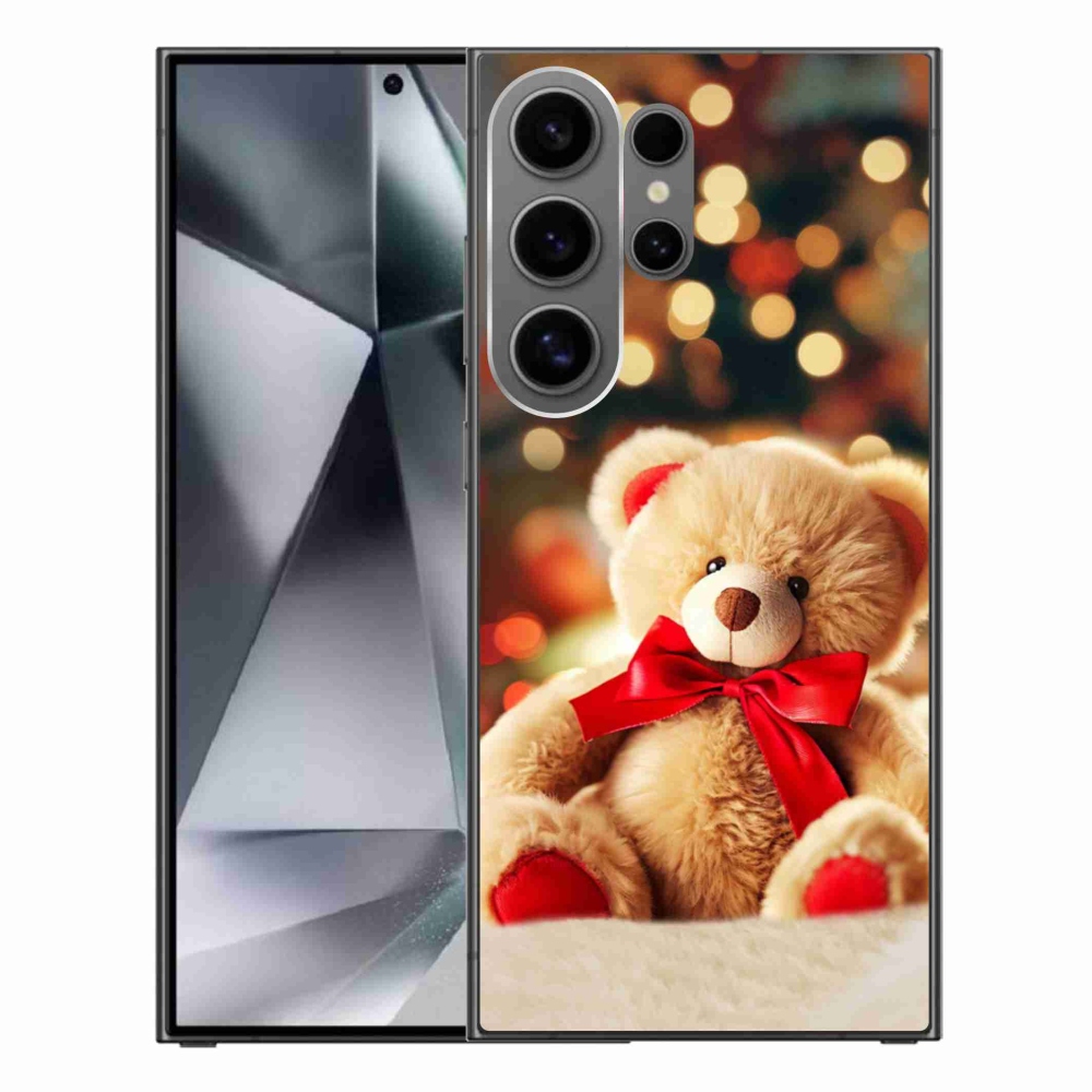 Gelový kryt mmCase na Samsung Galaxy S24 Ultra - plyšový medvídek
