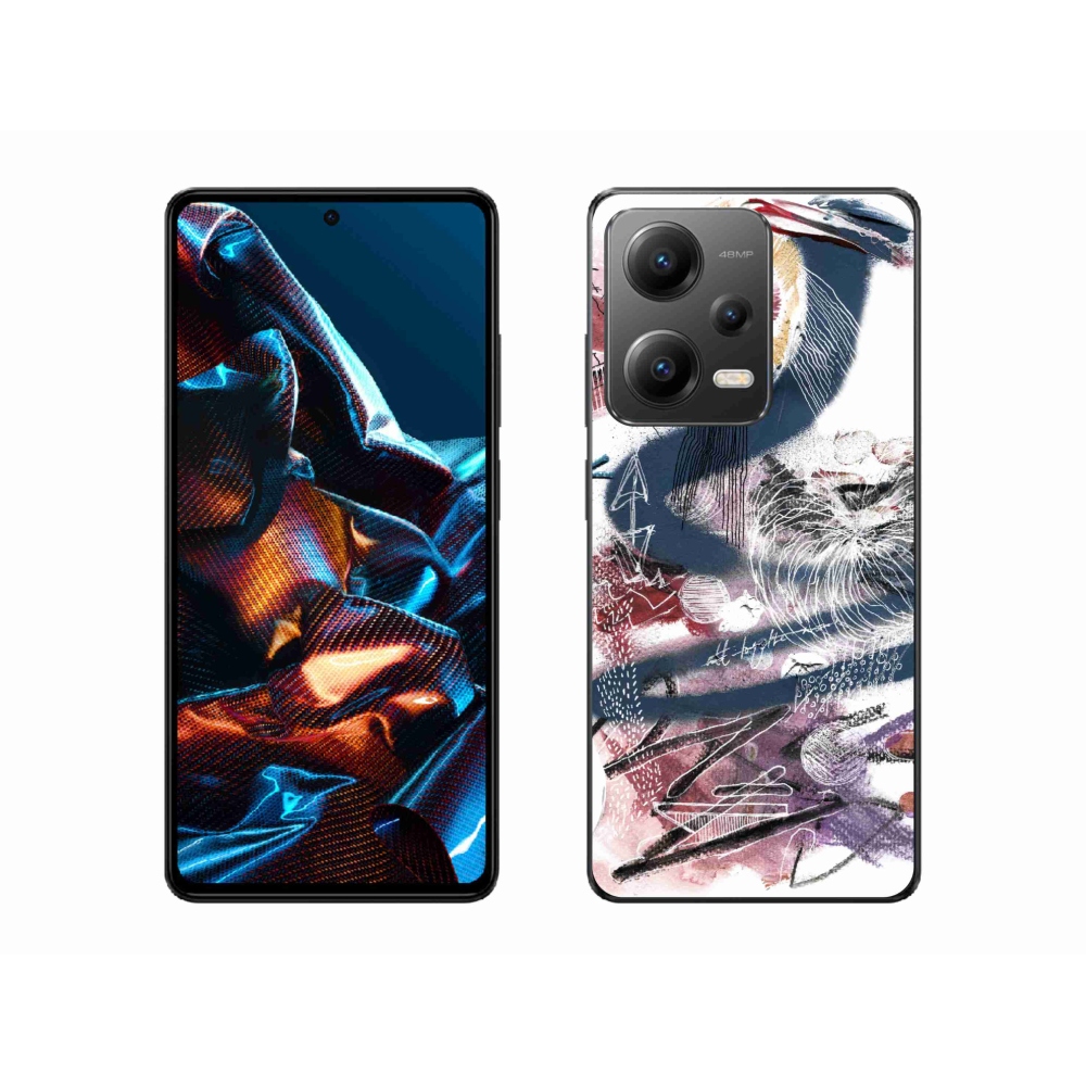 Gelový kryt mmCase na Xiaomi Redmi Note 12 Pro 5G - abstraktní motiv 28