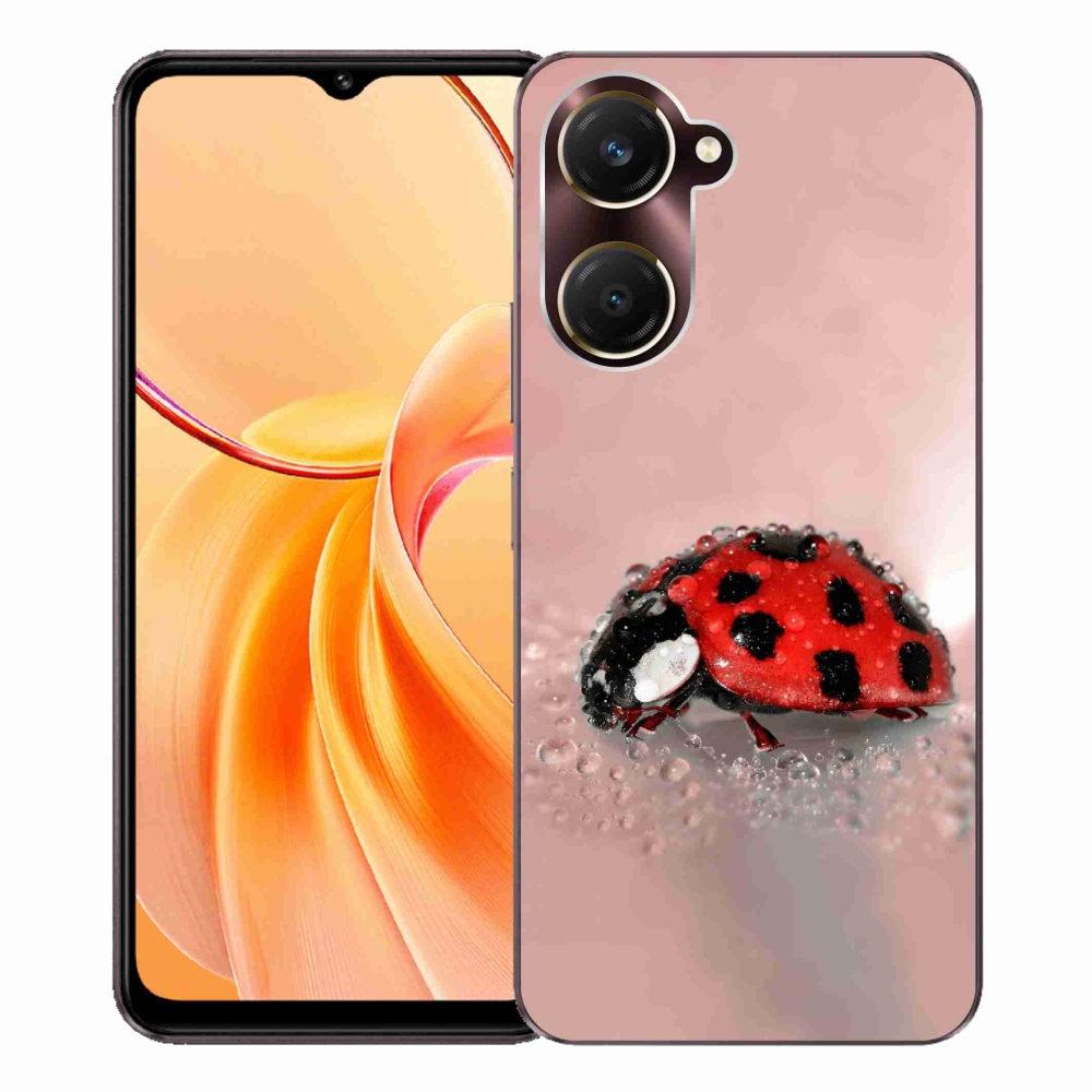 Gelový kryt mmCase na Vivo Y28s 5G - beruška