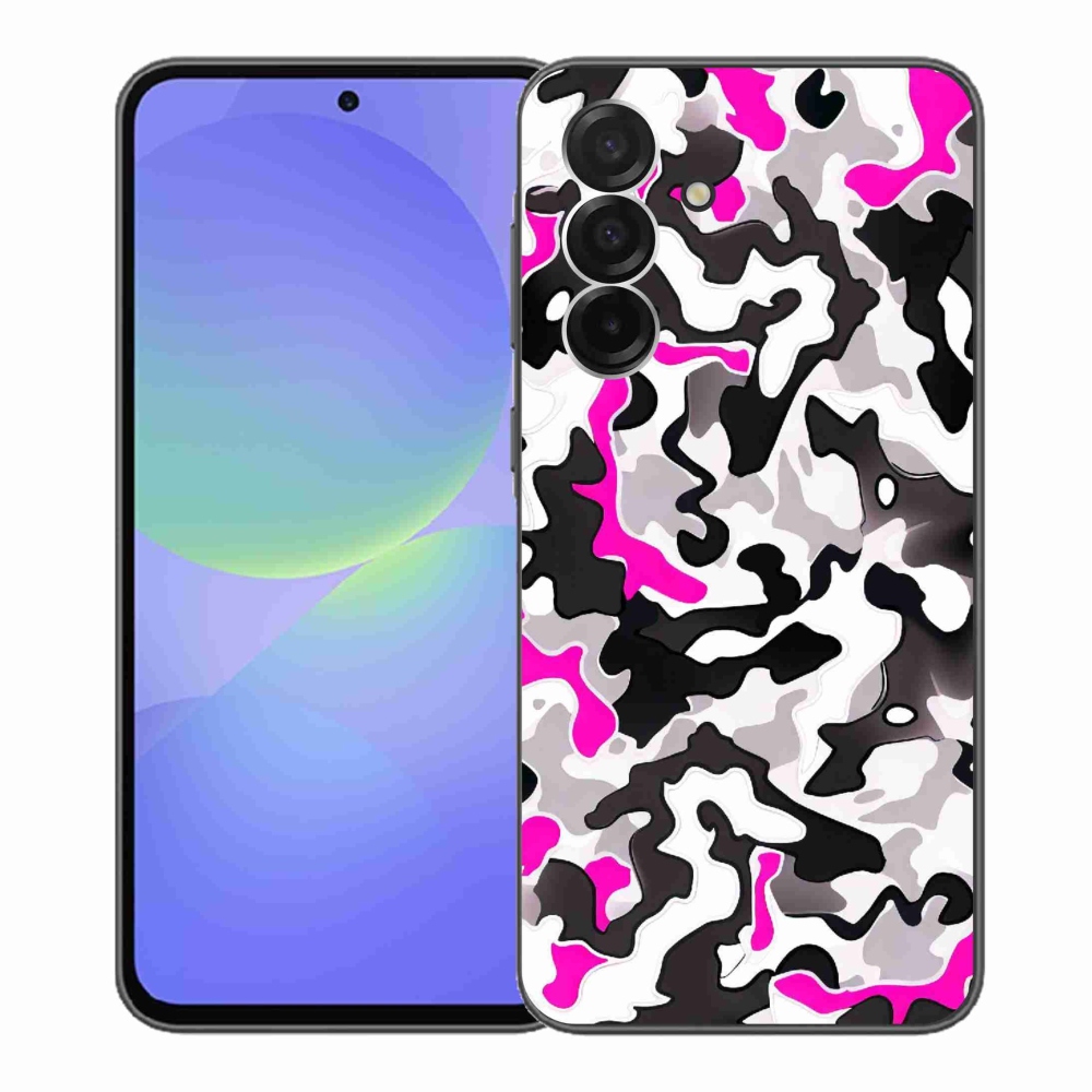 Gelový kryt mmCase na Samsung Galaxy A36 5G - maskáčový vzor 5