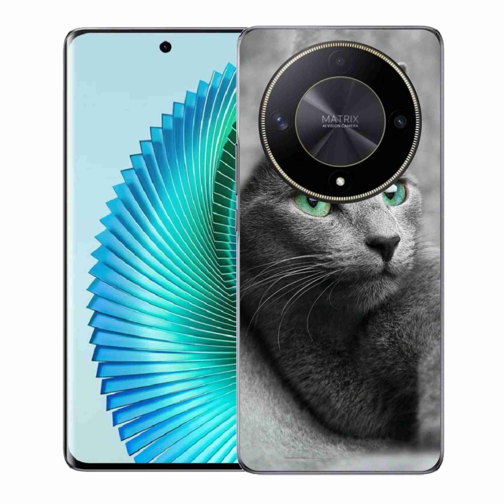 Gelový kryt mmCase na Honor Magic 6 Lite 5G - kočka 2
