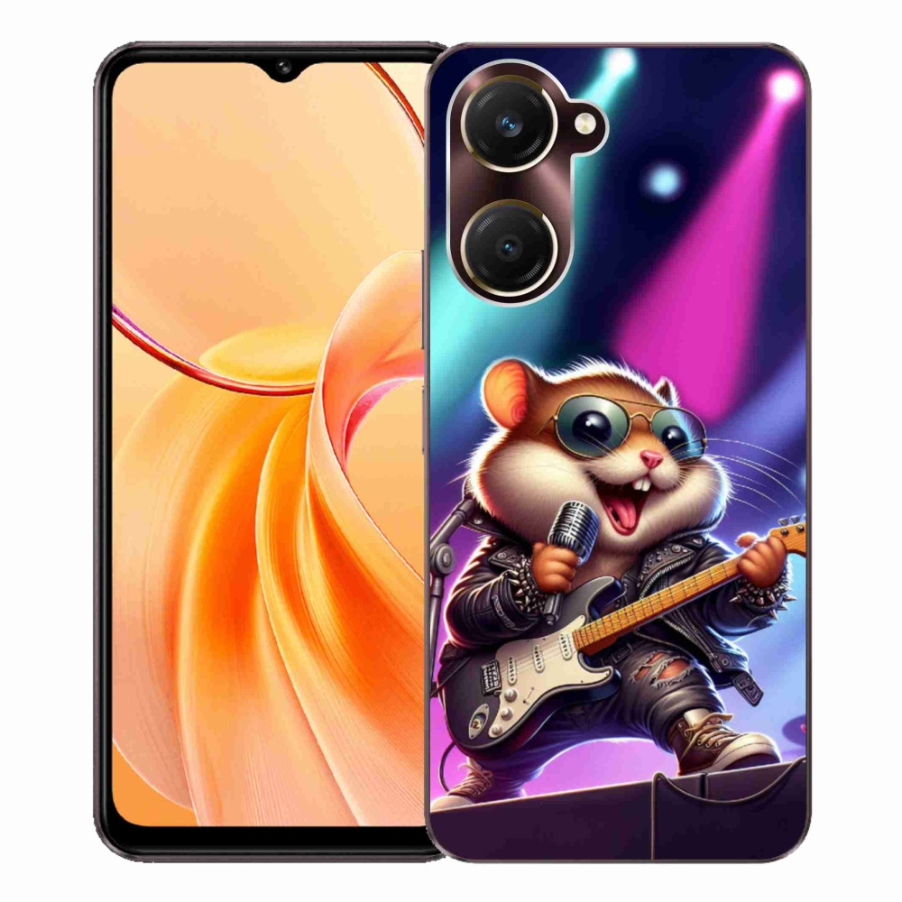 Gelový kryt mmCase na Vivo Y28s 5G - křeček rocker