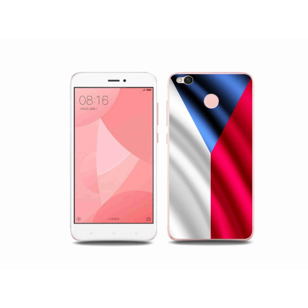 Gelový kryt mmCase na mobil Xiaomi Redmi 4X - česká vlajka