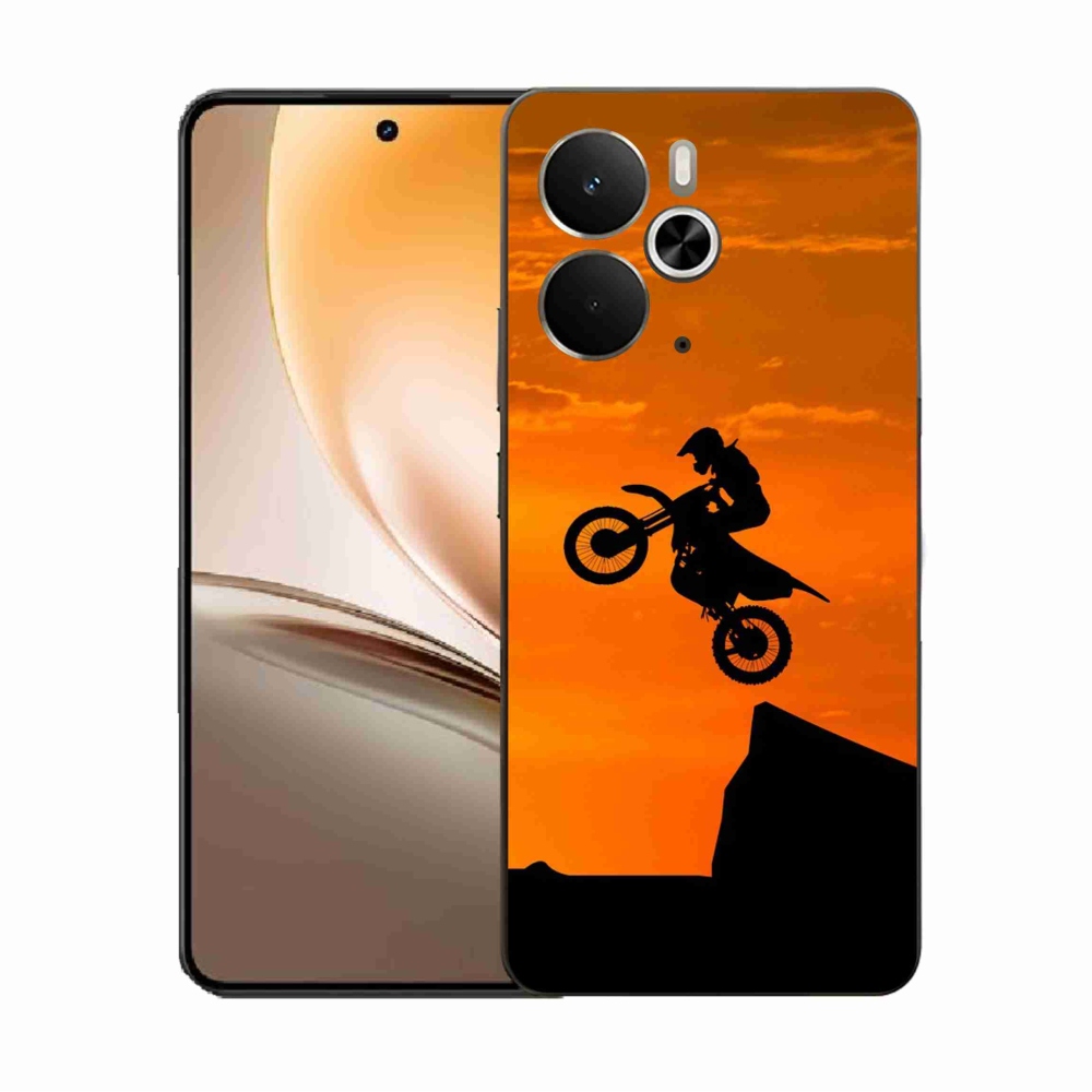 Gelový kryt mmCase na Realme 14 5G - motocross