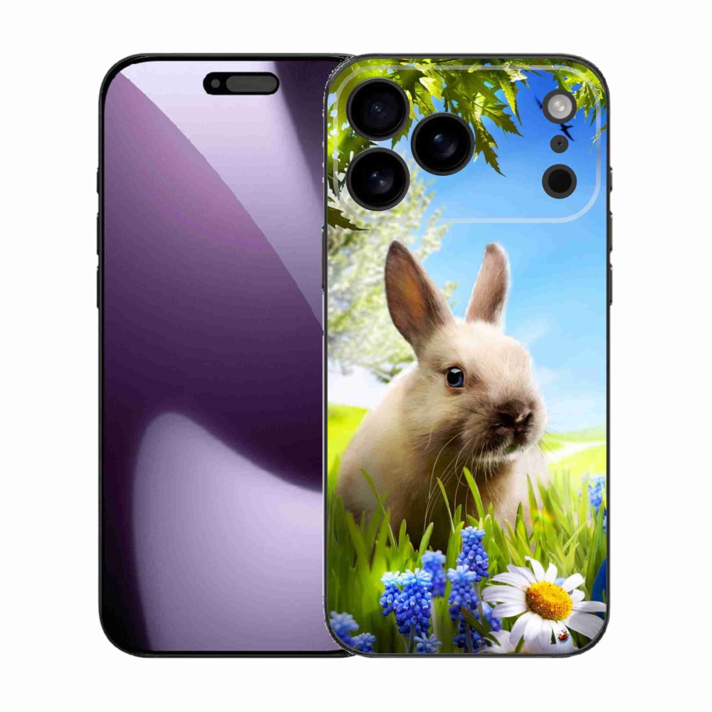 Gelový kryt mmCase na iPhone 17 Pro Max - zajíček