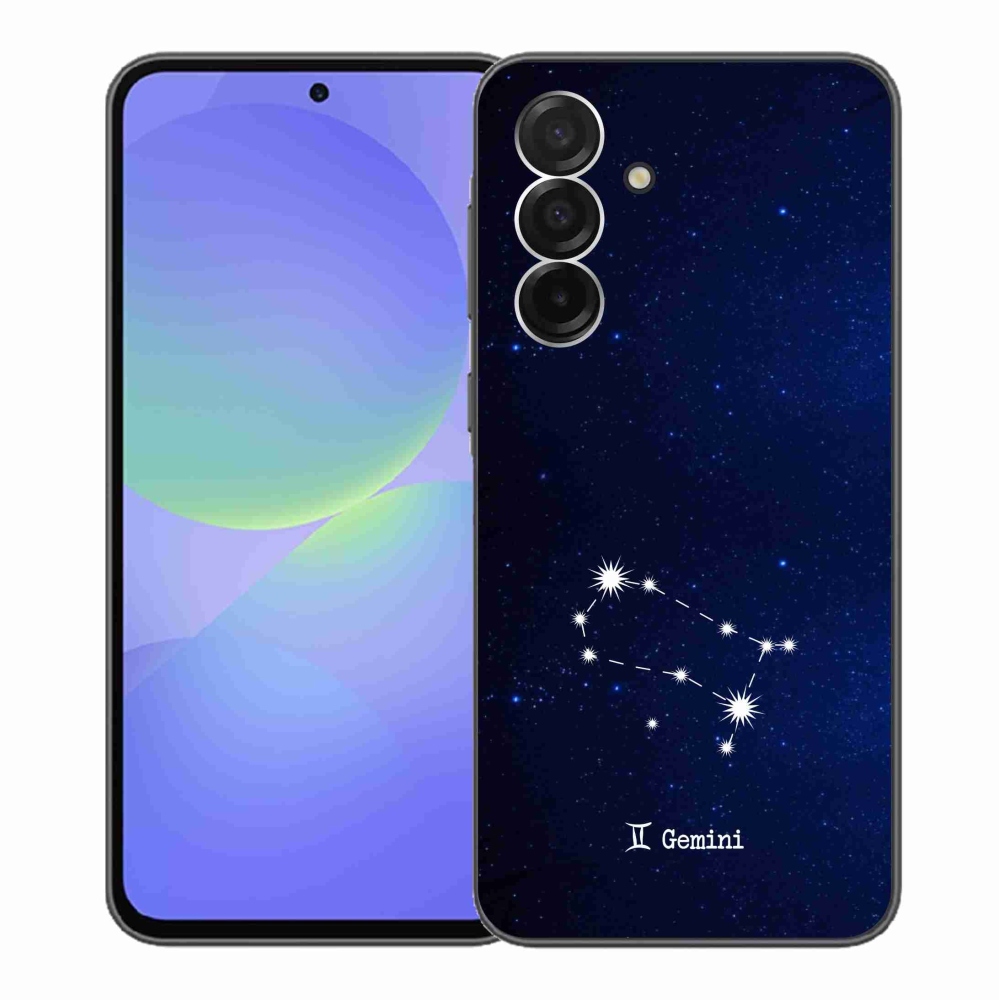 Gelový kryt mmCase na Samsung Galaxy A36 5G - souhvězdí Blíženců