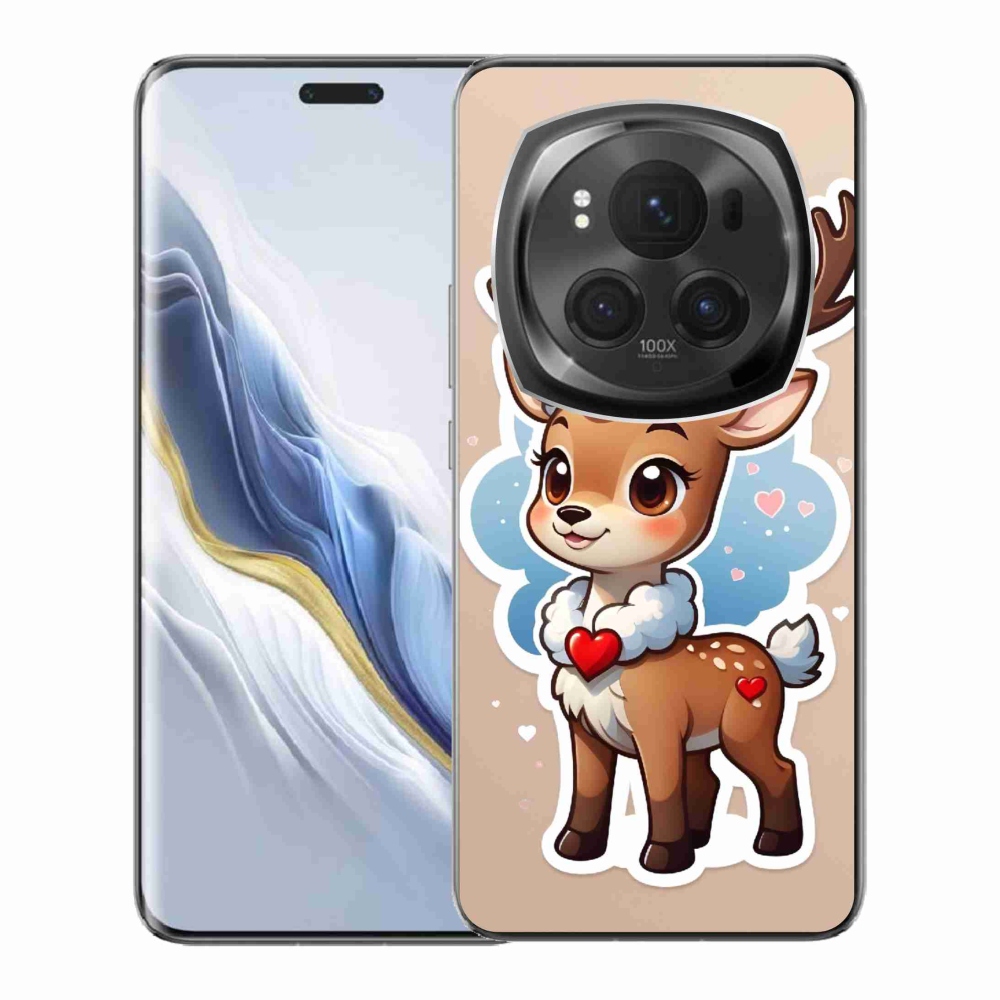 Gelový kryt mmCase na Honor Magic 6 Pro 5G - kreslený sob